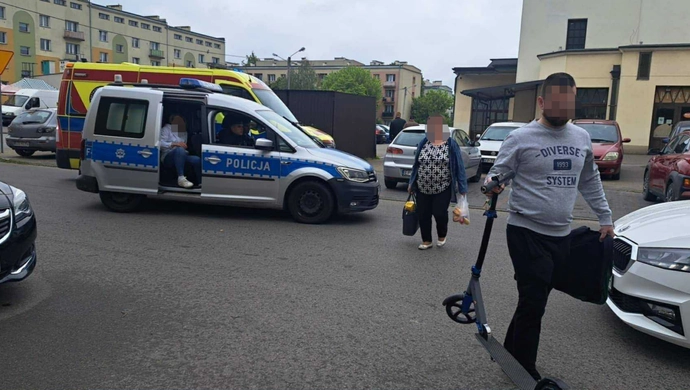 Potrącił 11-latka przy hali targowej i uciekł