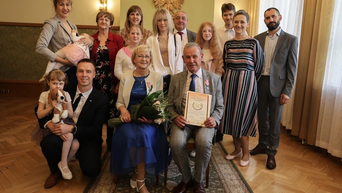 50 lat razem. Jubileusz Złotych Godów w Piotrkowie Trybunalskim