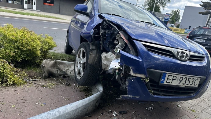 Ścięta latarnia na Sulejowskiej. Powodem pszczoła