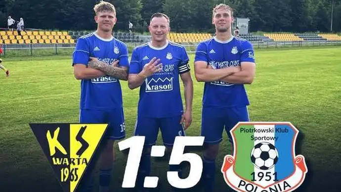 Cztery bramki Damiana Głowackiego. Polonia gromi Wartę