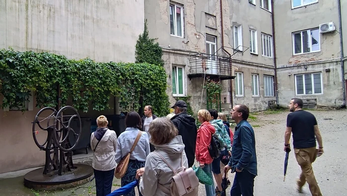 Za nami spacer z CIT "Studnie piotrkowskie"