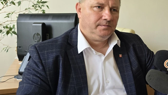 Konferencja prasowa przewodniczącego Rady Miasta w Piotrkowie