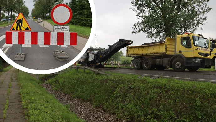 Łódzka w Piotrkowie nieprzejezdna