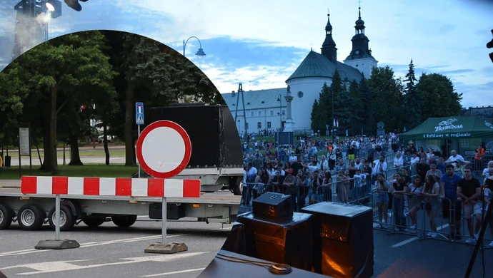 Scena na Dni Piotrkowa rośnie w oczach. Plac Kościuszki zablokowany
