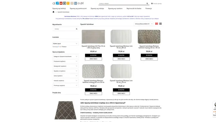 Jak dobrać dywanik łazienkowy do stylu Twojej łazienki?