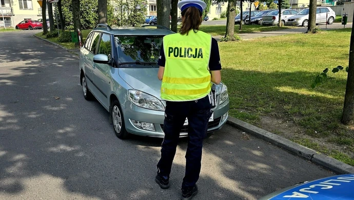 Działania „Parkowanie” – policjanci kontrolują ulice Piotrkowa