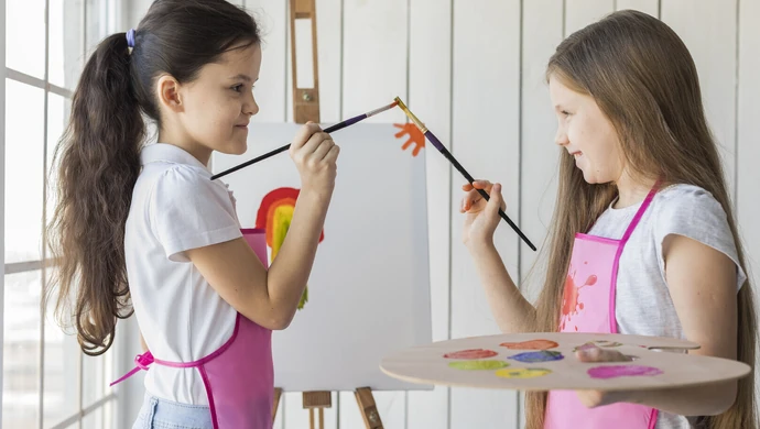 Plener malarski „Krajobrazy i zabytki gminy Łęki Szlacheckie i Rozprza widziane oczami artystów malarzy”