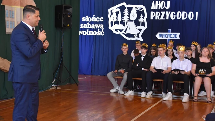 Zakończenie roku szkolnego w Szkole Podstawowej w Kamieńsku 