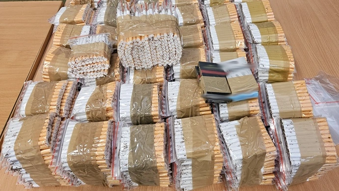 Kontrabanda warta ponad 46,5 tys. zł zabezpieczona przez KAS
