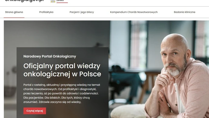 Narodowy Portal Onkologiczny onkologia.gov.pl. Zapoznaj się, bo może ci to uratować życie