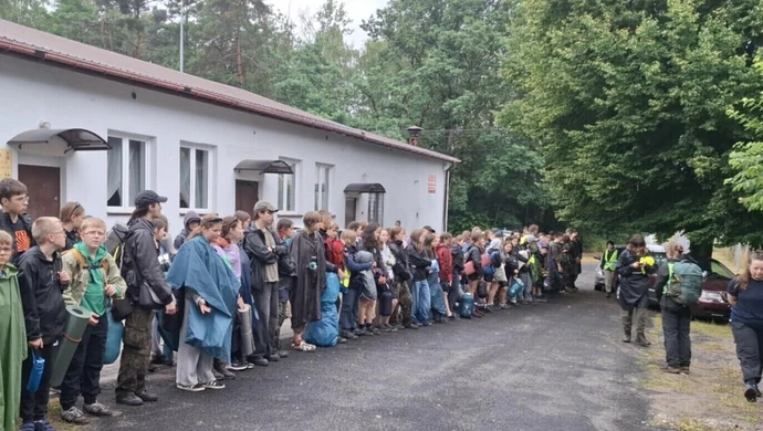 Prewencyjna ewakuacja harcerzy z regionu FILM