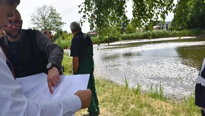 Rozpoczął się remont zbiornika Roguzie w Gorzędowie