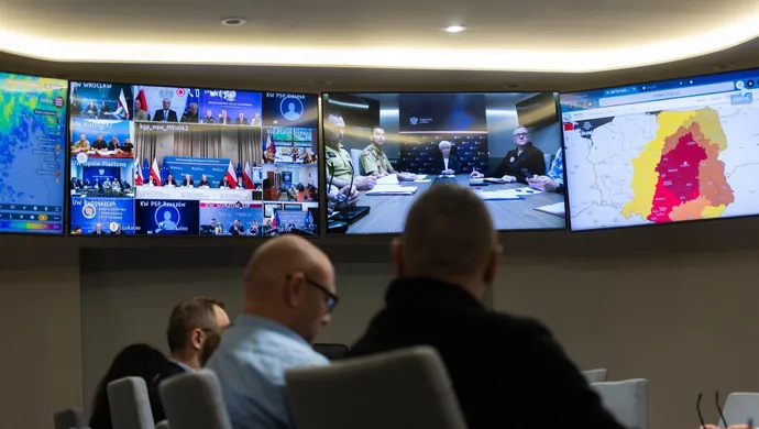 Obradował Rządowy Zespół Zarządzania Kryzysowego z udziałem wojewody łódzkiego