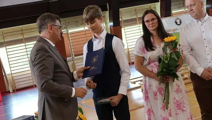 Miron Słowianek – 300% pasji i perfekcji. Najlepszy uczeń SP w Moszczenicy