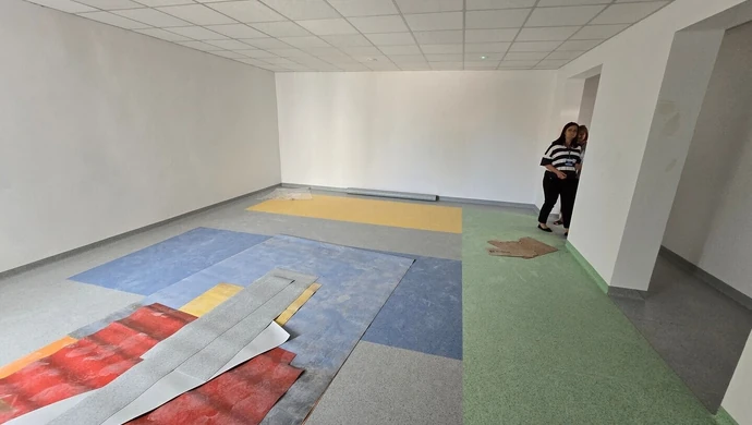 Rozbudowa Publicznego Przedszkola w Kamieńsku trwa