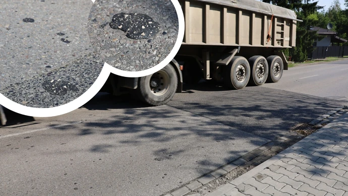 Wielki remont, mały chaos - Wierzejska zabrudzona lepikiem