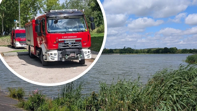 Tragedia w Piotrkowie. Ciało mężczyzny wyłowione z jeziora Bugaj