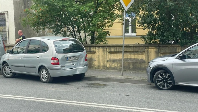 Cztery auta zderzyły się na Wojska Polskiego