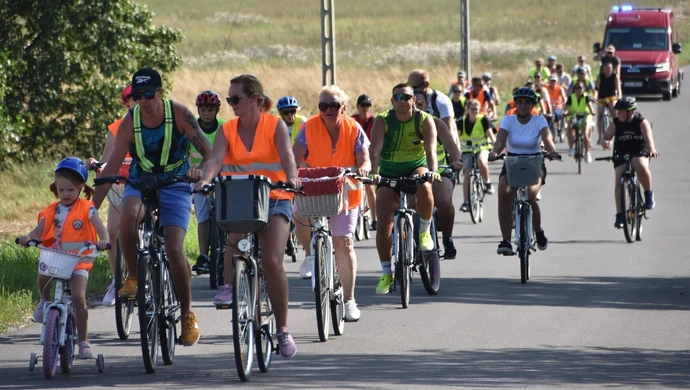 Rodzinny Rajd Rowerowy w gminie Kamieńsk