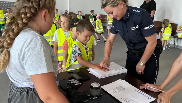 Dzieci już wiedzą jak pracuje policja
