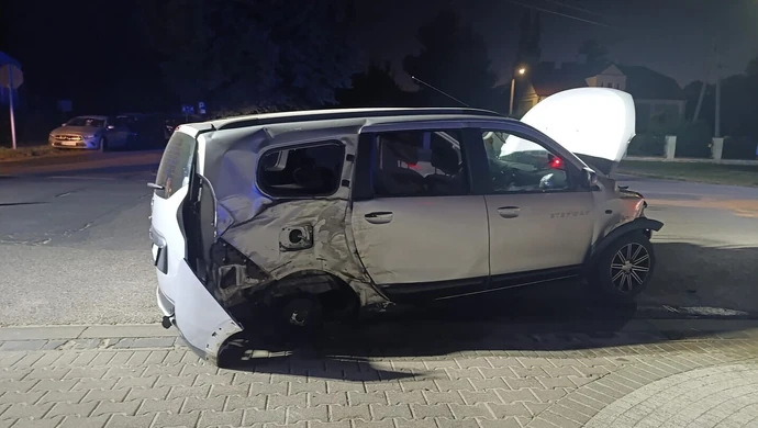 Wypadek w Czarnocinie. Kierowca miał blisko 2,5 promila ZDJĘCIA