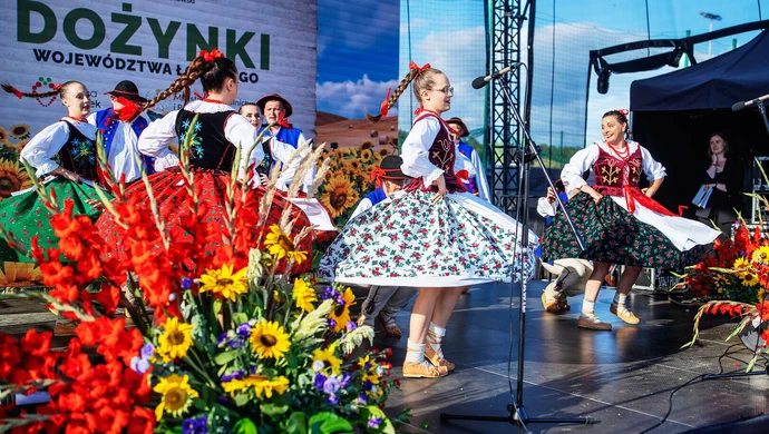 Zobacz jak bawili się na Dożynkach Województwa Łódzkiego w Buczku