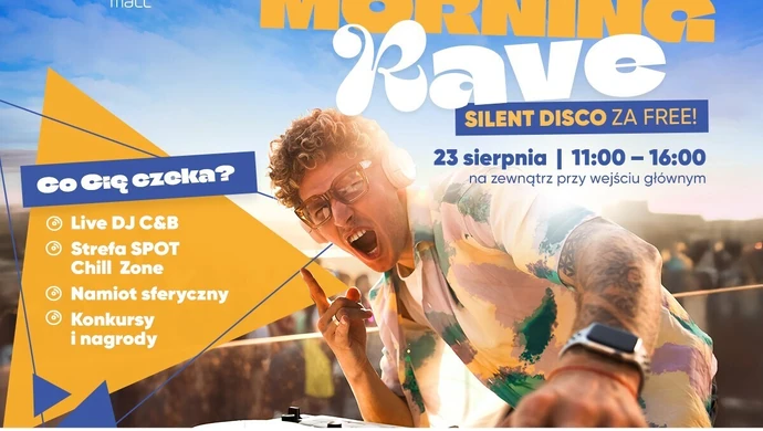 Focus Mall w Piotrkowie zaprasza na silent disco Morning Rave!
