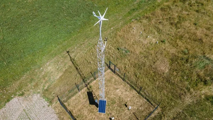 Nowoczesna stacja pogodowa w Gorzkowicach