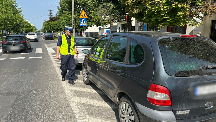 Policja sprawdzała jak parkują w Piotrkowie. Posypały się mandaty