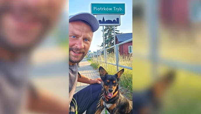 Idzie przez Polskę dla chorego 23-latka. Na trasie także Piotrków