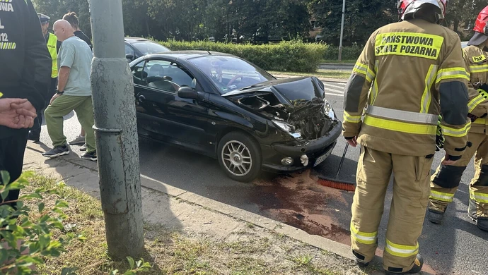Utrudnienia w Al. Piłsudskiego. Zderzyły się dwa auta