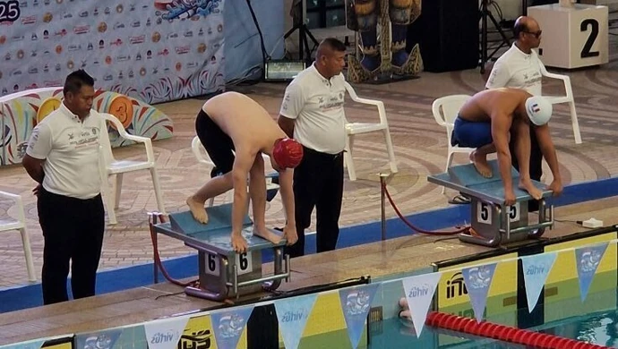 Piotrkowianin z brązowym medalem mistrzostw świata Virtus w pływaniu w Tajlandii