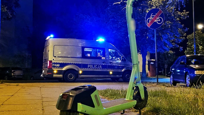 Policja apeluje w sprawie hulajnóg elektrycznych