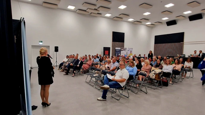 Spotkanie z przedsiębiorcami w czarnocińskiej Ekosferze