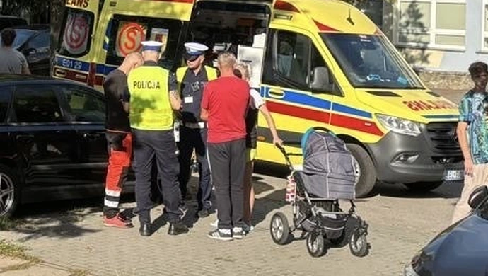 9-letni rowerzysta potrącony przy szkole na Broniewskiego