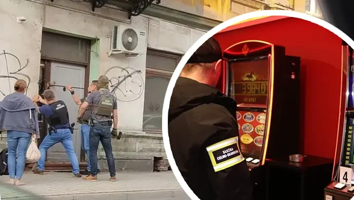  Łódzka KAS zatrzymała 13 osób za nielegalne prowadzenie gier hazardowych   