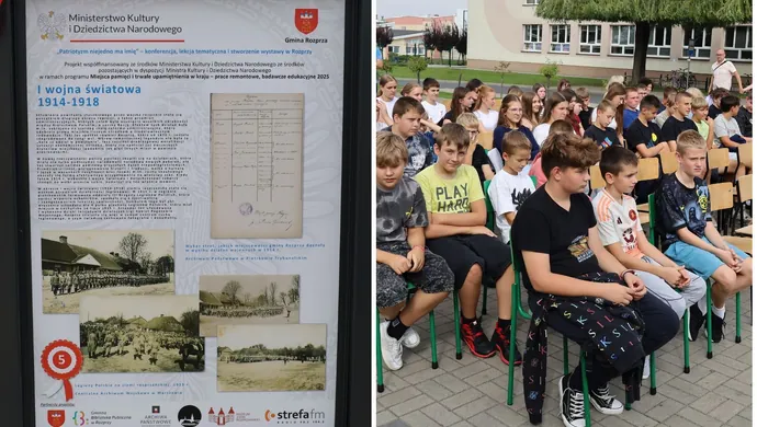 Młodzi rozprzanie poznają swoją historię. Wernisaż wystawy stałej pt.: „Rozprza i rozprzanie wobec walk o niepodległość i granice 1794–1945"