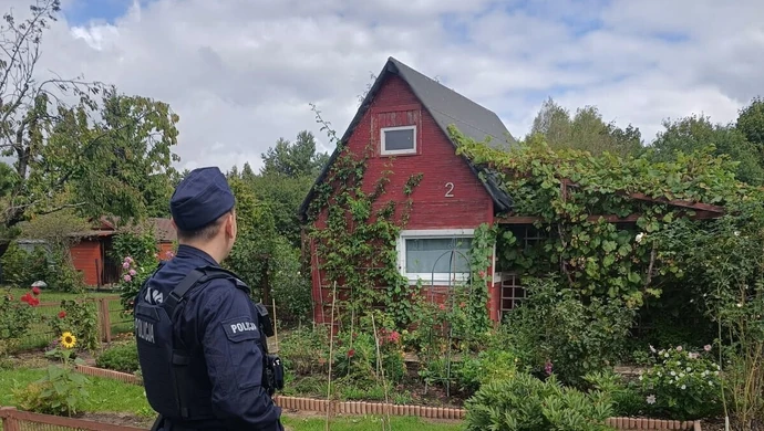 Jesień na działkach. Policja ostrzega: Zabezpiecz mienie, zanim będzie za późno