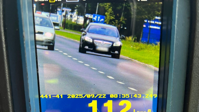 Skontrolowali prawie 100 kierowców. Policjanci przeprowadzili akcję „Prędkość”