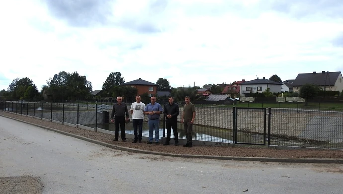 Renowacja zbiornika wodnego w Wólce Skotnickiej zakończona