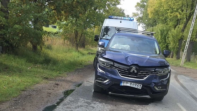 Zderzenie dwóch aut na ul. Wierzejskiej