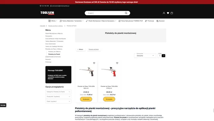 Pistolet do pianki montażowej - najczęstsze błędy i jak ich uniknąć