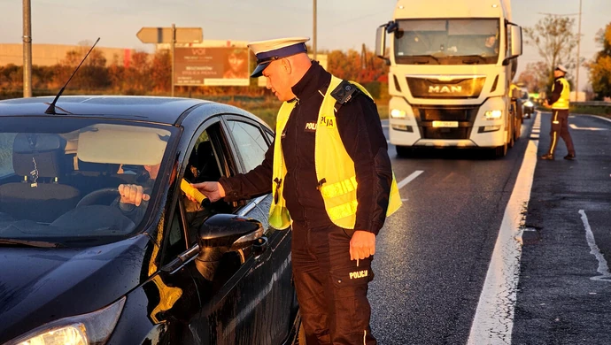  Przebadali ponad 240 kierowców. Akcja „Trzeźwa Autostrada A1”