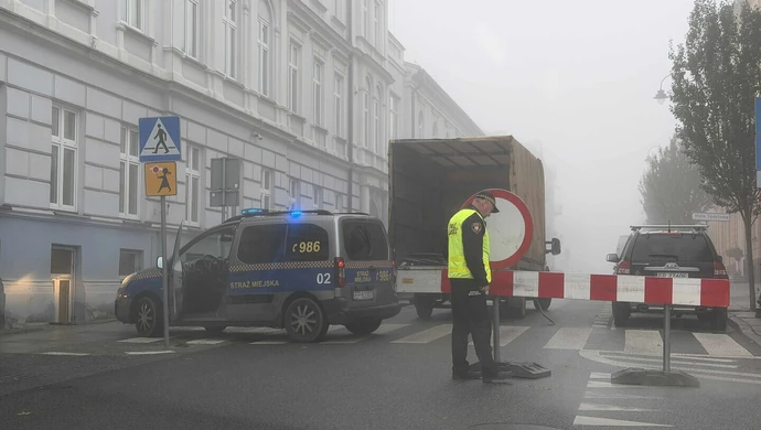 W związku z wizytą Donalda Tuska część ul. Sienkiewicza jest nieprzejezdna