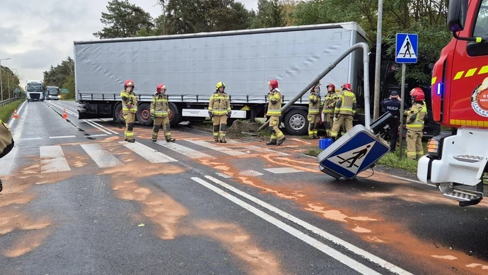 O włos od śmierci? Groźne zdarzenie na DK12