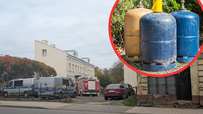 Alarm dla straży pożarnej. Wybuch gazu w jednej z kamienic w Piotrkowie