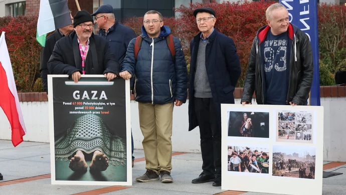Konfederacja Korony Polskiej zorganizowała pikietę propalestyńską