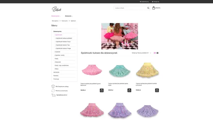 Spódniczki tiulowe dla dziewczynek - kiedy sprawdzą się najlepiej?