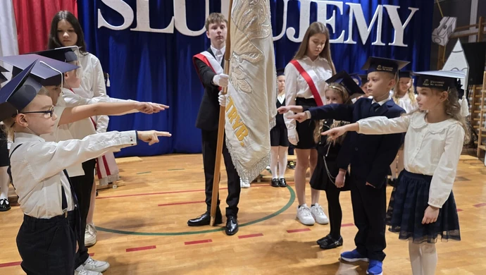  Ślubowanie pierwszaków w Szkole Podstawowej nr 5