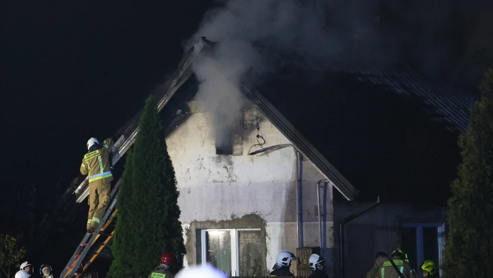 Wybuch gazu w Poraju. 38-latek ciężko poparzony ZDJĘCIA